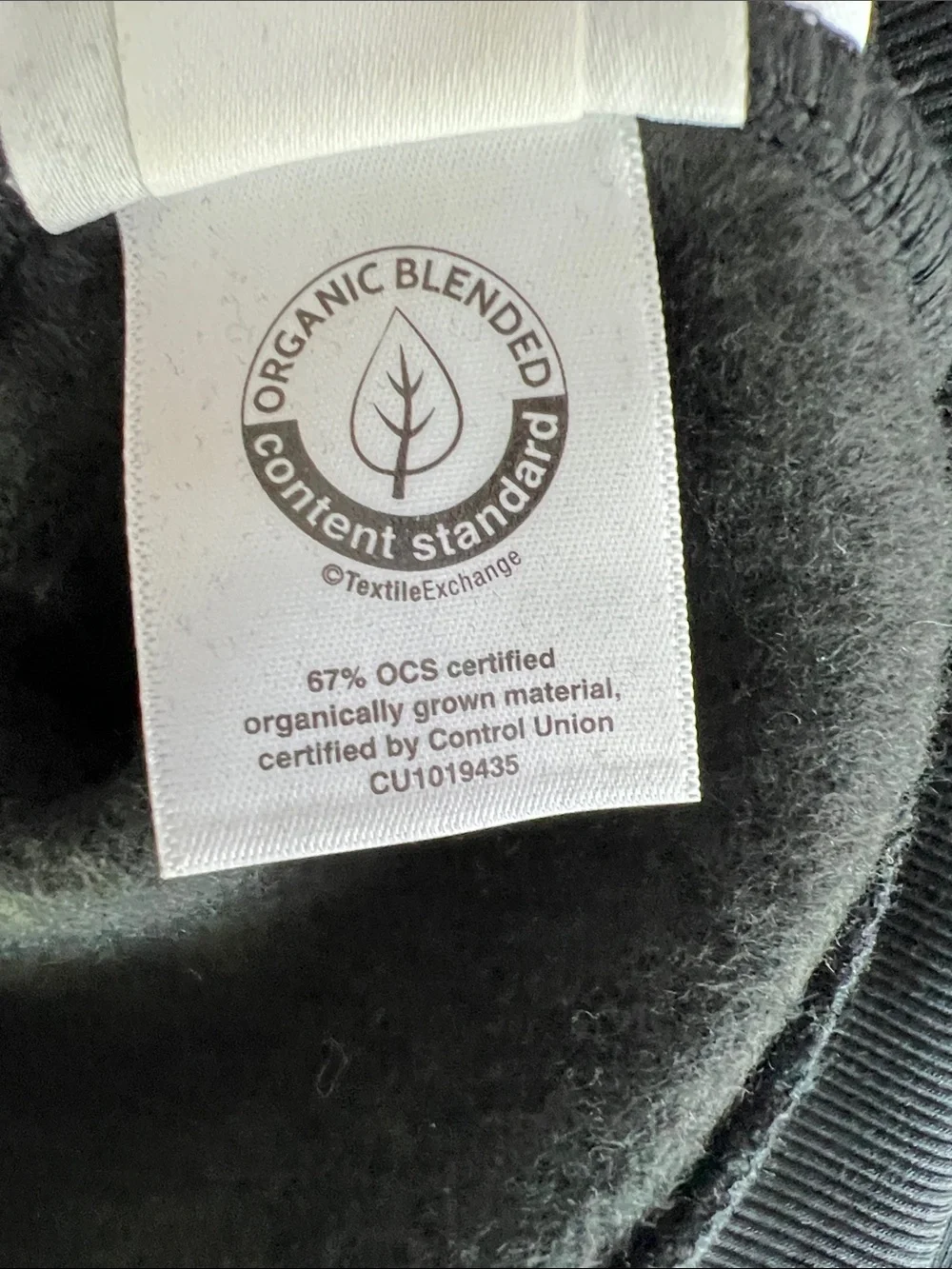 New Everlane LUXE FLEECE FULL-ZIP CROPPED HOODIE Black Size S